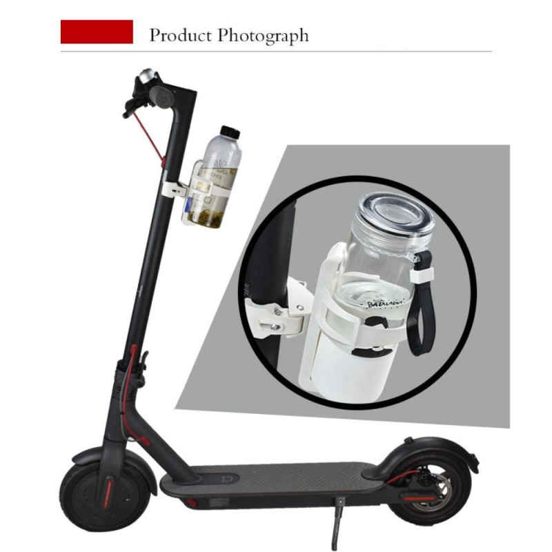 Bracket Holder Bottle Cage for Xiaomi Mijia M365 Electric Scooter - Black