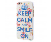 Iphone 6 / 6s Skal Keep Calm And Smile On